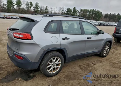 2015 Jeep Cherokee Sport from USA, damaged, VIN 1C4PJLAB1FW656811